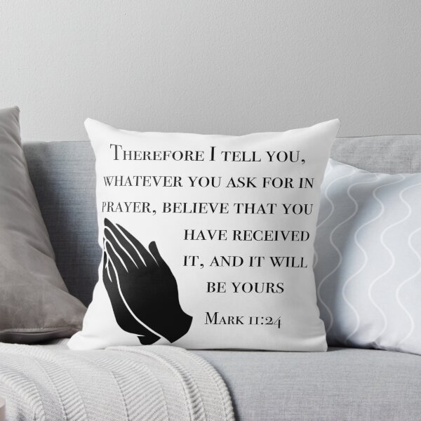 Item preview, Mark 11:24 - New International Version (Bible Verses) designed and sold by aforceofnature.