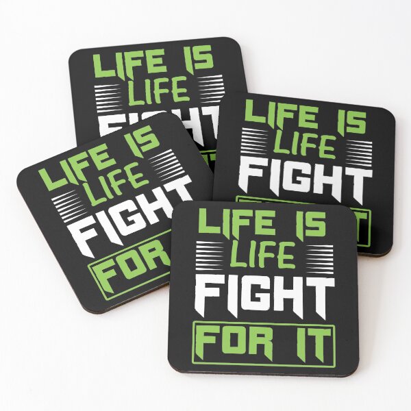 Item preview, Life Is Life Fight For It - fighting for your life designed and sold by Tig3rE.