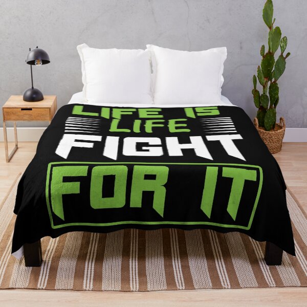 Item preview, Life Is Life Fight For It - fighting for your life designed and sold by Tig3rE.