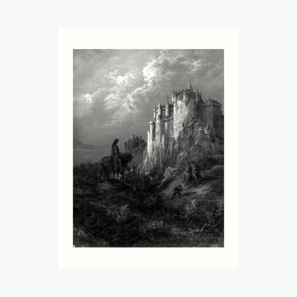 Camelot - Idylls of the King - Gustave Dore Art Print