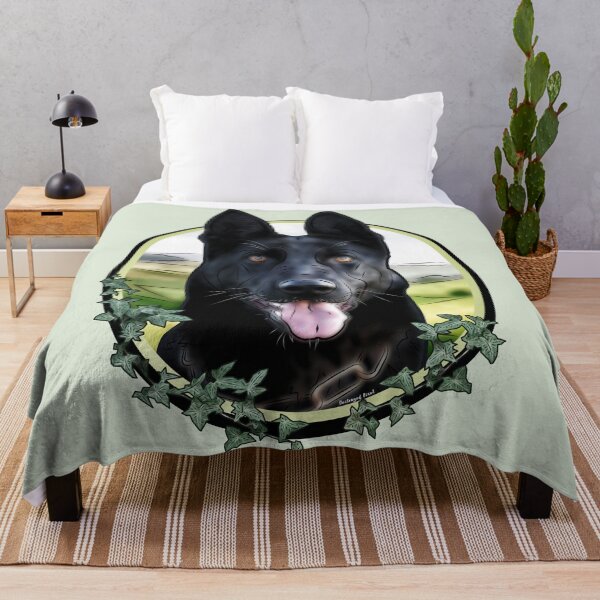 Item preview, Black German Shepherd - Graphic Style designed and sold by Destroyed-Pixel.