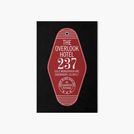 The Overlook Hotel Key Art Board Print