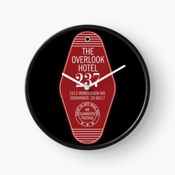 The Overlook Hotel Key Clock