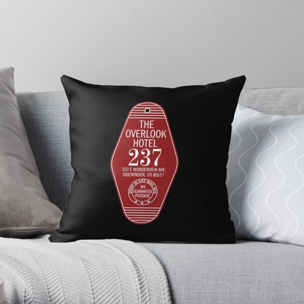 The Overlook Hotel Key Throw Pillow