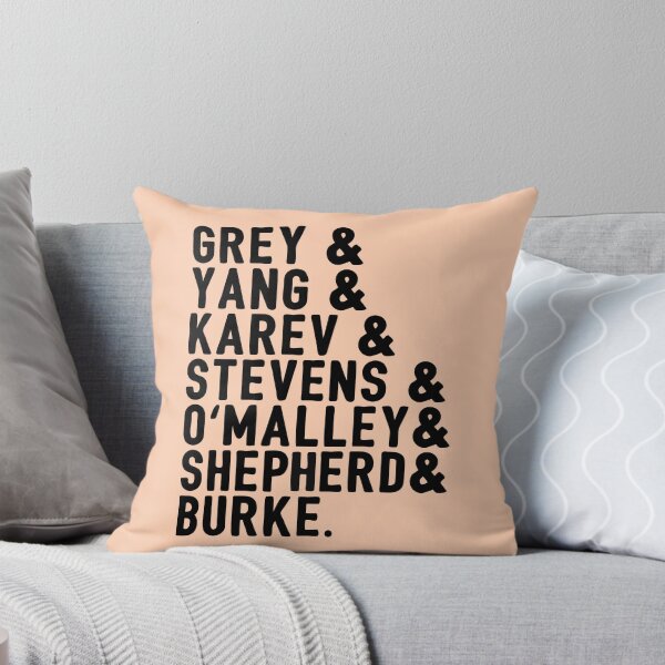 Item preview, Grey & Yang & Karev & Stevens & O'malley & Shepherd & Burke designed and sold by HighCiti.