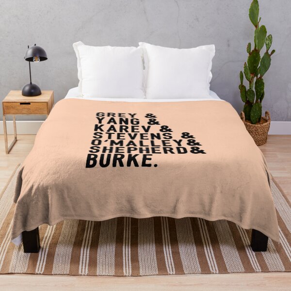 Item preview, Grey & Yang & Karev & Stevens & O'malley & Shepherd & Burke designed and sold by HighCiti.