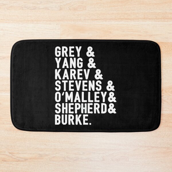 Item preview, Grey & Yang & Karev & Stevens & O'malley & Shepherd & Burke designed and sold by HighCiti.