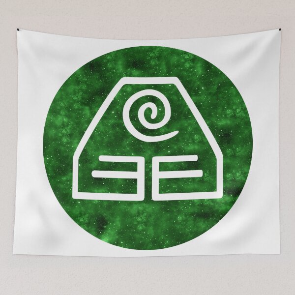 Item preview, Avatar: The Last Airbender - Earth Symbol (Galaxy Design) designed and sold by Kamurata.
