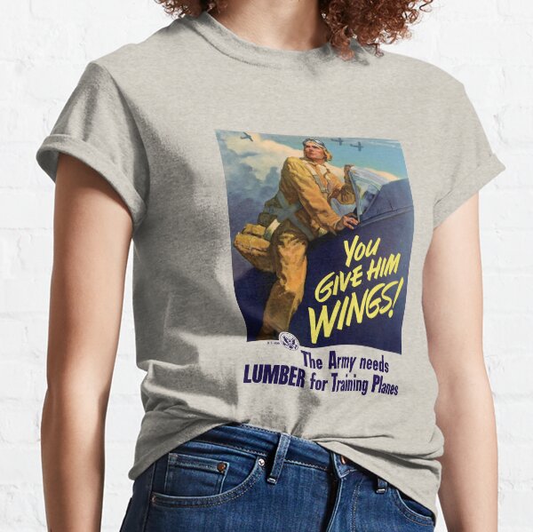 Item preview, You Give Him Wings -- World War Two designed and sold by warishellstore.