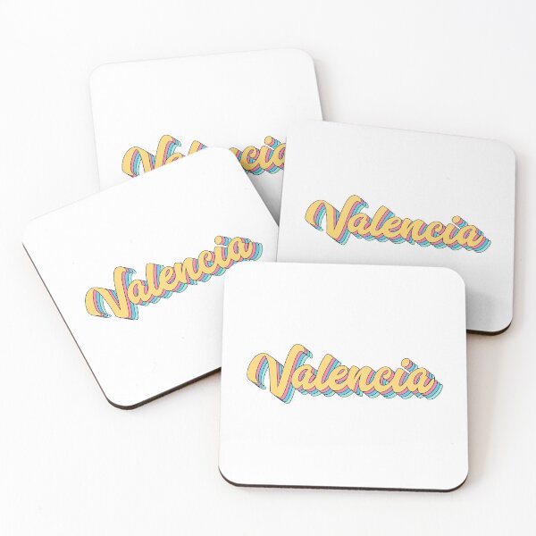 Artikelvorschau, Valencia Retro Yellow Script entworfen und verkauft von modeoftravel.