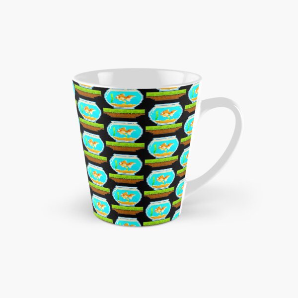 Item preview, Cute 8-Bit Fish Awesome Animal 8Bit Pet Aquarium Tile Pattern designed and sold by perfectpresents.