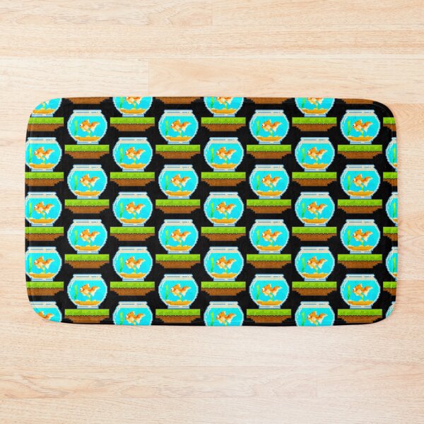 Item preview, Cute 8-Bit Fish Awesome Animal 8Bit Pet Aquarium Tile Pattern designed and sold by perfectpresents.