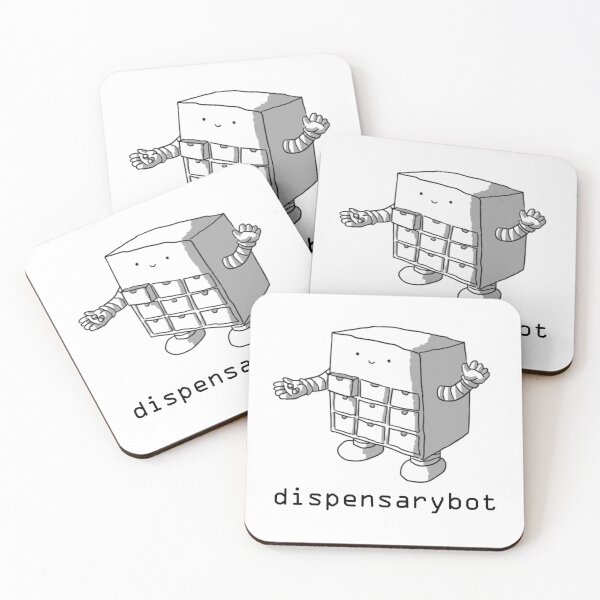 Item preview, Dispensarybot designed and sold by smolrobots.