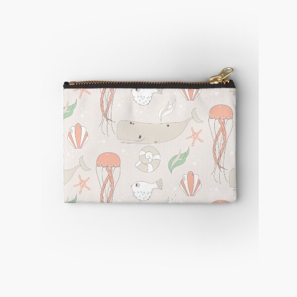 Item preview, Seamless pattern with underwater scene designed and sold by BlueLela.
