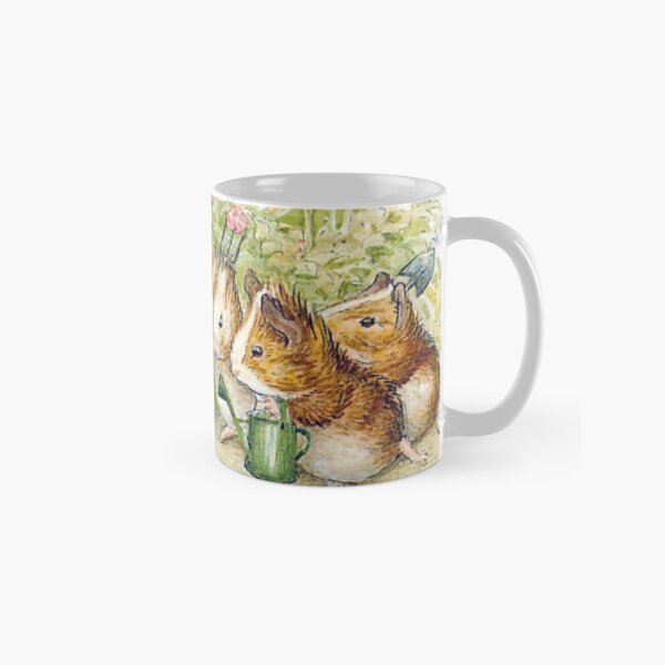 Item preview, Guinea Pig Gardeners - Beatrix Potter designed and sold by forgottenbeauty.