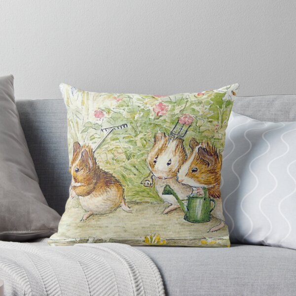 Item preview, Guinea Pig Gardeners - Beatrix Potter designed and sold by forgottenbeauty.