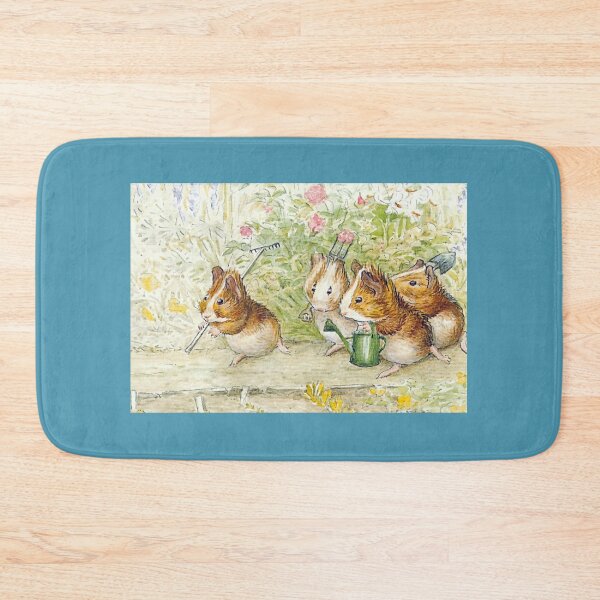 Item preview, Guinea Pig Gardeners - Beatrix Potter designed and sold by forgottenbeauty.