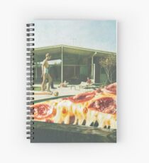 Pizza pool Spiral Notebook