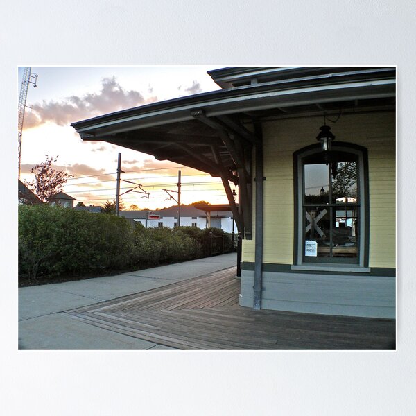 Item preview, Sun sets  on the Depot at Kingston - 2010 designed and sold by Jack McCabe.