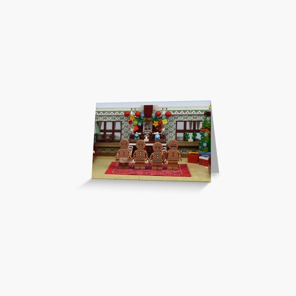 Gingerbread Christmas Greeting Card