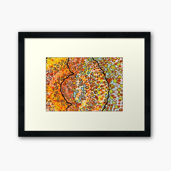 2, Inset B Framed Art Print