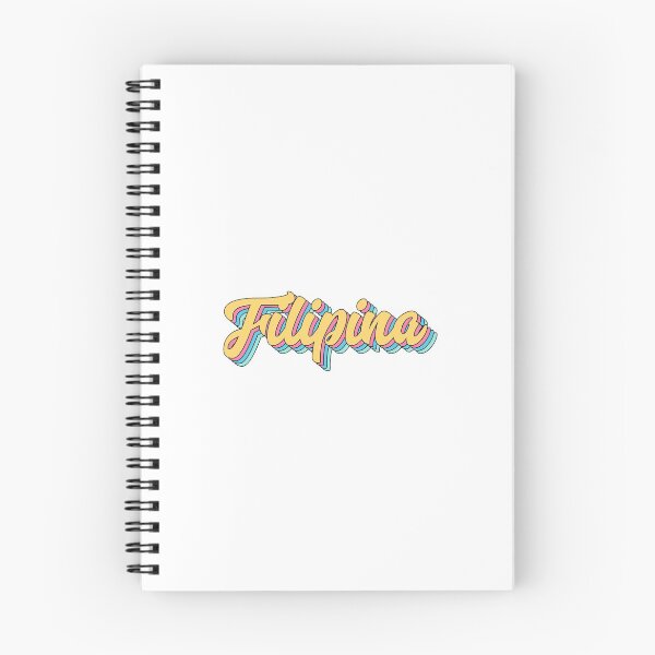Item preview, Filipina Retro Yellow Script designed and sold by modeoftravel.