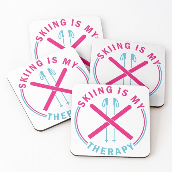 Item preview, Skiing is my therapy designed and sold by nmdesigns1.