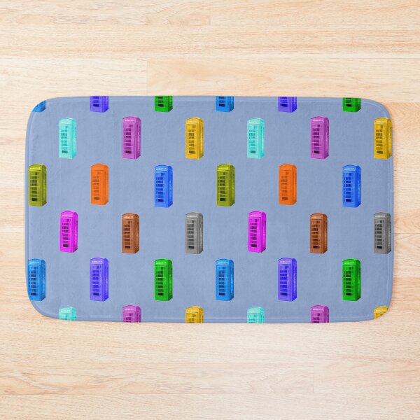 Item preview, Phone booth on serenity background designed and sold by AHELENE.
