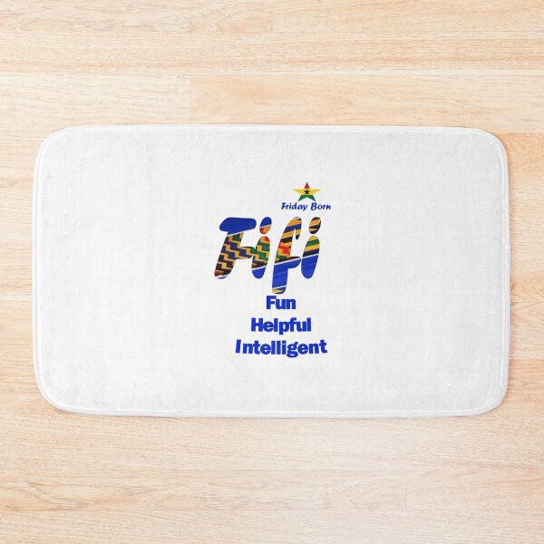 Item preview, Friday Born Ghanaian Male Name 'Fifi' in blue designed and sold by WhoWeAre.