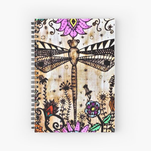 Dragonfly Spiral Notebook