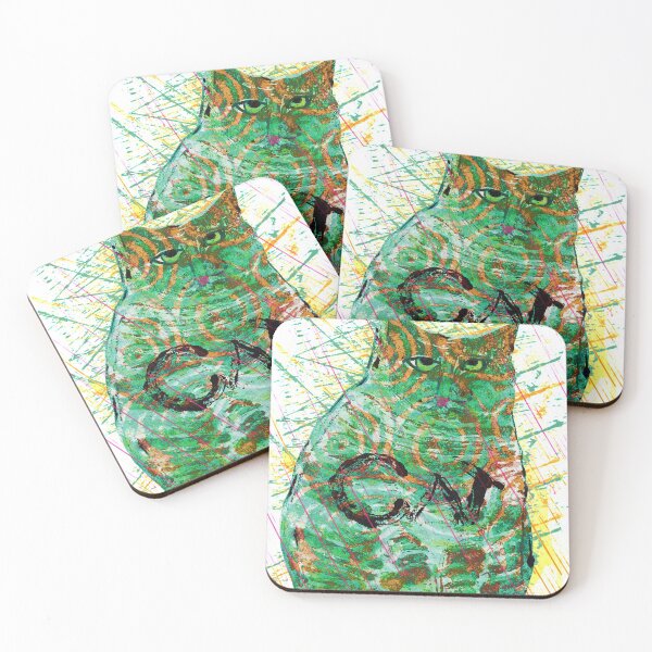 Item preview, Catattitude - Fun cat art designed and sold by Ginny Luttrell.