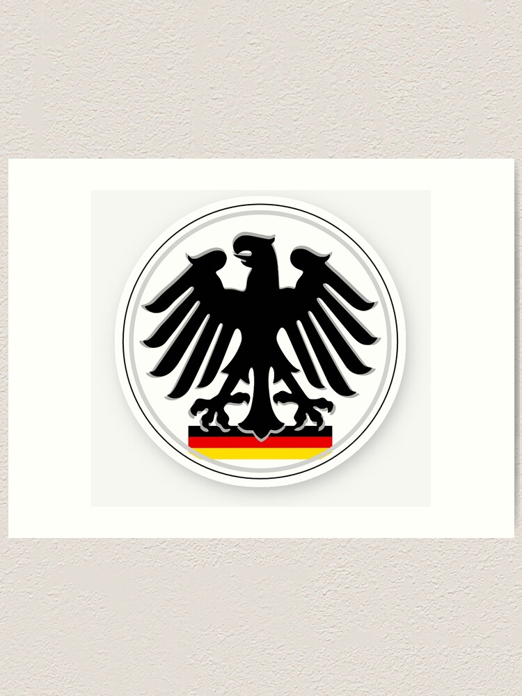 "German Army Eagle.Bundeswehr Eagle 1949" Art Print by edsimoneit