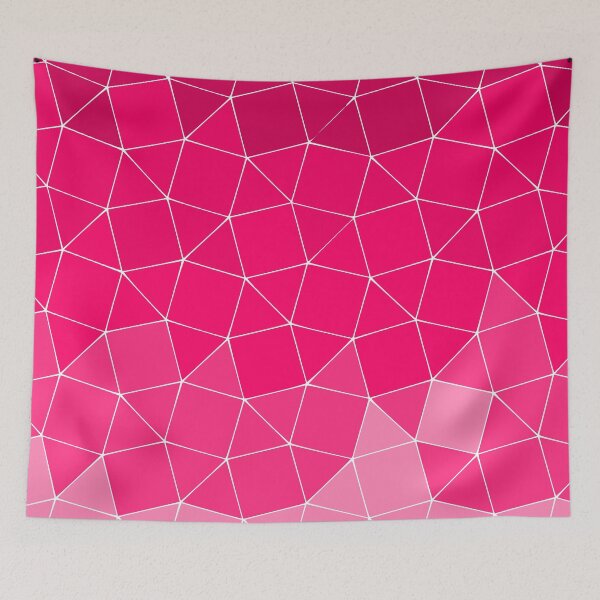 Item preview, Pink Ombre Geometric Pattern designed and sold by kapotka.