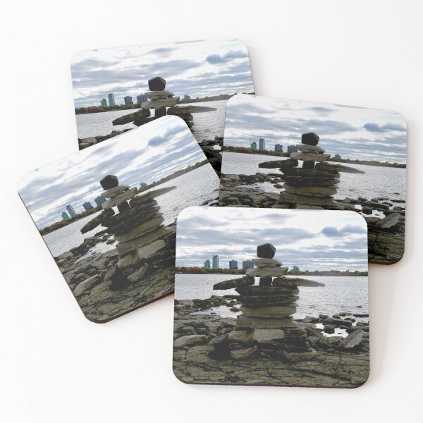 Item preview, Inuksuk on the shore of the Ottawa River -  see description designed and sold by Shulie1.