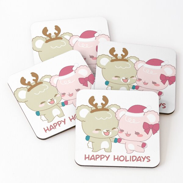 Item preview, Sugar Cubs Happy Holidays designed and sold by LadyCatFashion.