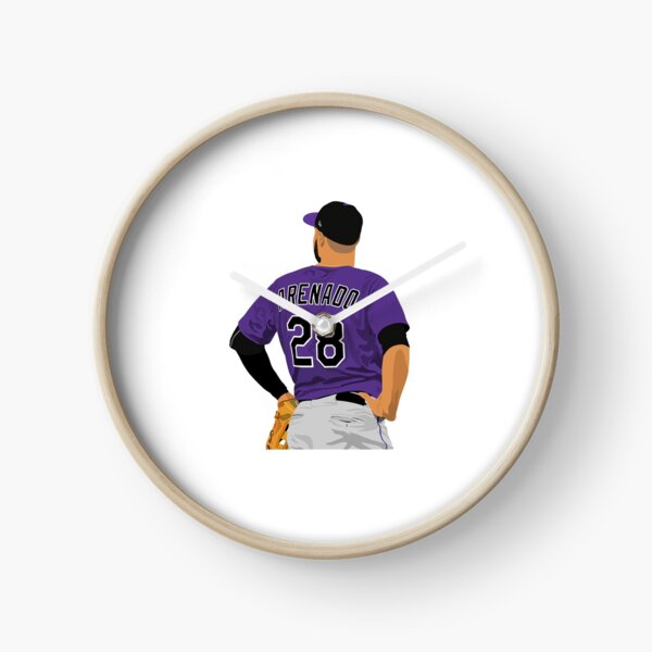 Nolan Arenado 28 Metal Print for Sale by devinobrien