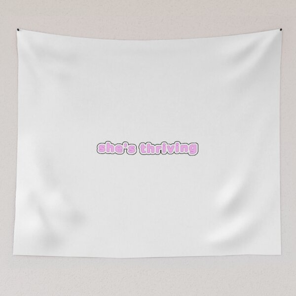 Item preview, She's thriving pink designed and sold by birchwoodgreen.