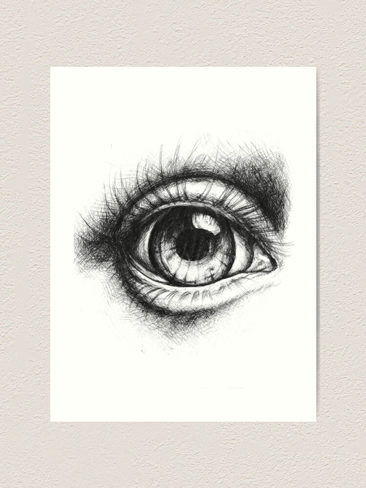 Eye - Sketch by https://www.deviantart.com/shannagh-leigh on @DeviantArt |  Pen art work, Pen art drawings, Ink pen drawings