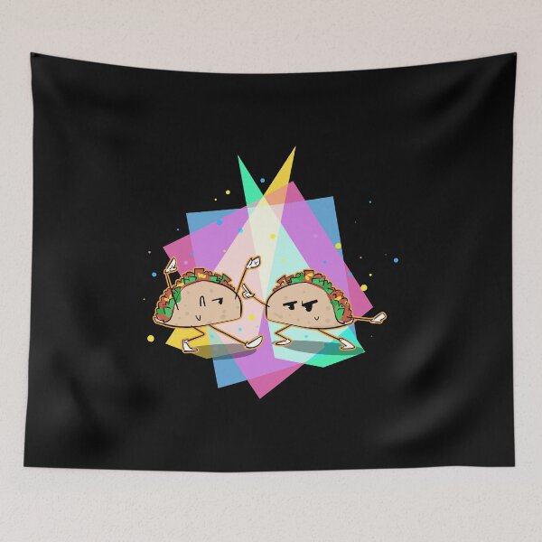 Item preview, Dancing Disco Tacos Funny Taco - 80's Retro Humor T-Shirt designed and sold by ChicagoIndigo.