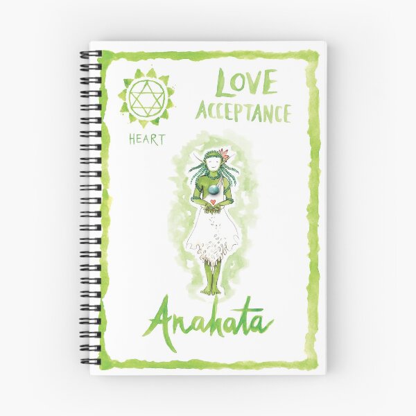 Item preview, Heart Chakra Sprite designed and sold by Heather Malone Illustration.