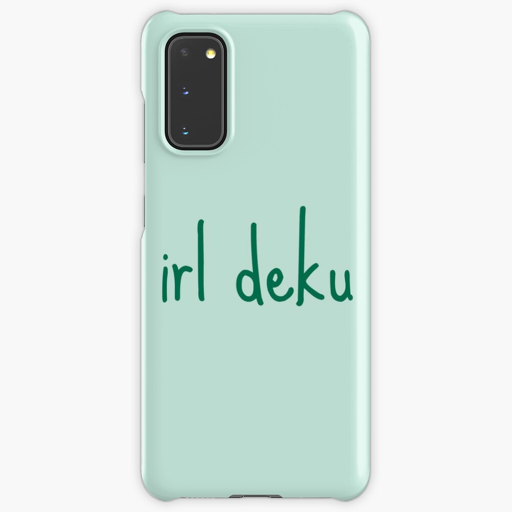 Irl Deku Handwriting Case Skin For Samsung Galaxy By Coscloset Redbubble