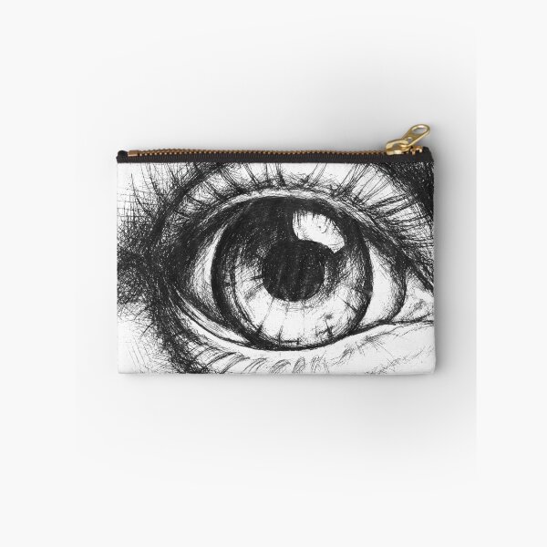 Item preview, Cross-Hatche Eye - Done in Ball-point Pen designed and sold by LilyTreeArt.