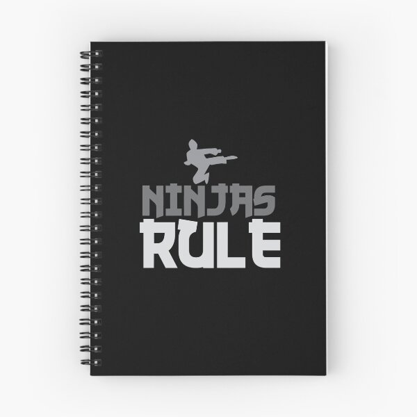 Item preview, NINJAS RULE! with kicking guy designed and sold by jazzydevil.