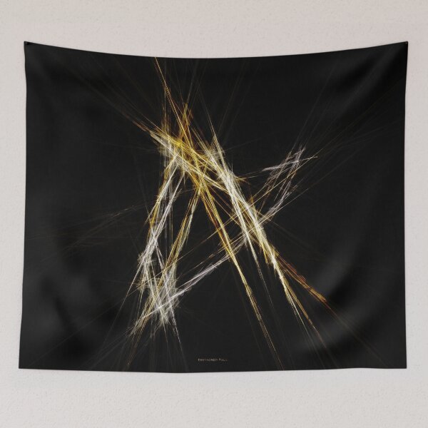 Item preview, Abstract 2 - Gold & Silver LowPoly designed and sold by Destroyed-Pixel.