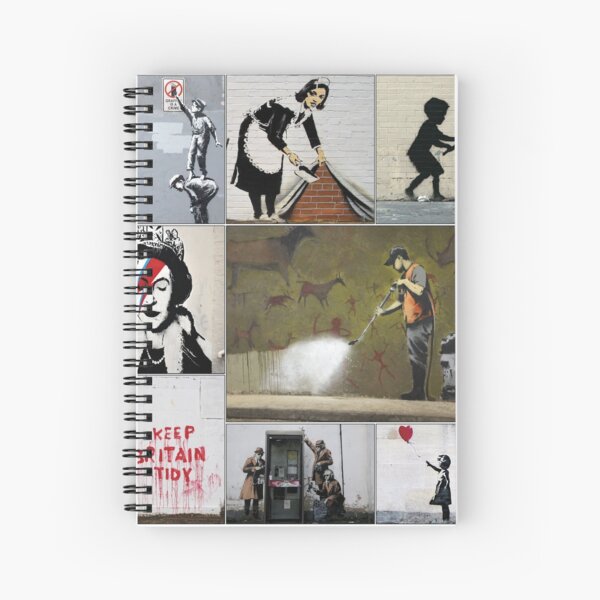 Item preview, Banksy Merchandise, Banksy Art Montage 05 designed and sold by So Sorted Design.