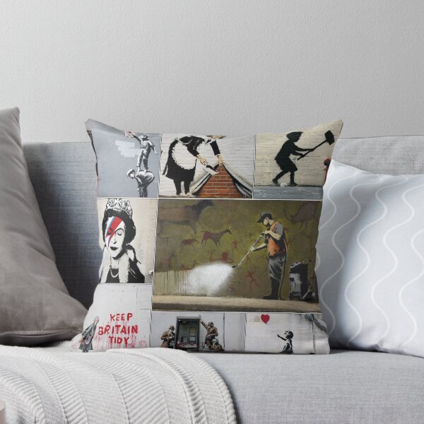 Item preview, Banksy Merchandise, Banksy Art Montage 05 designed and sold by So Sorted Design.