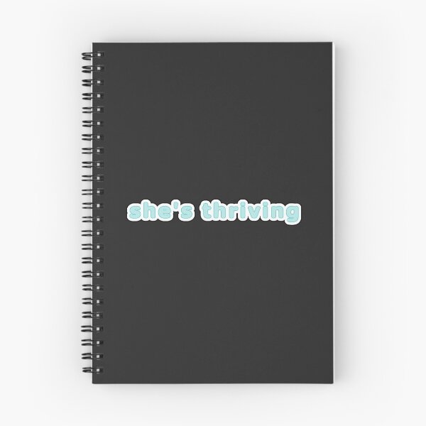 Item preview, She's thriving blue designed and sold by birchwoodgreen.
