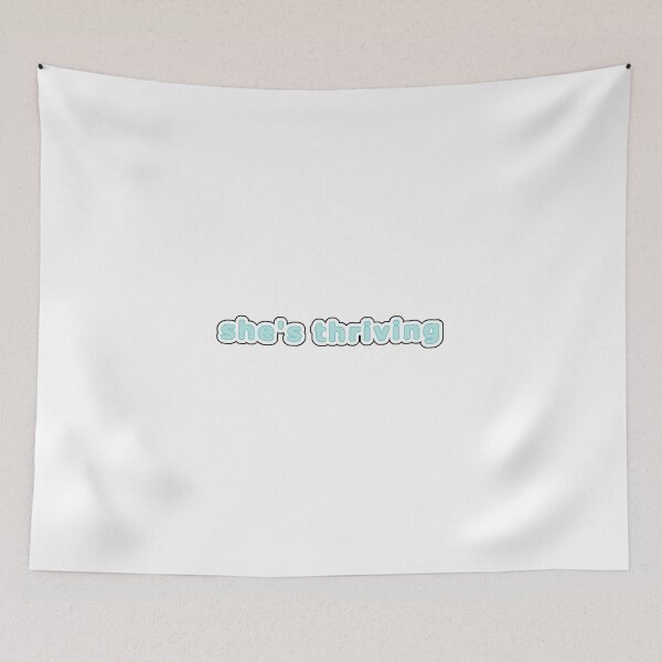 Item preview, She's thriving blue designed and sold by birchwoodgreen.