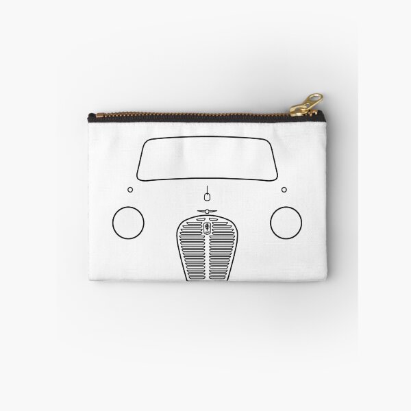 Item preview, Austin A30/A35 classic car outline graphic (black) designed and sold by soitwouldseem.