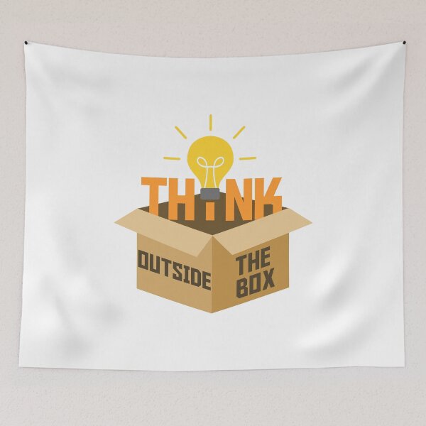 Item preview, Think outside the box designed and sold by nmdesigns1.